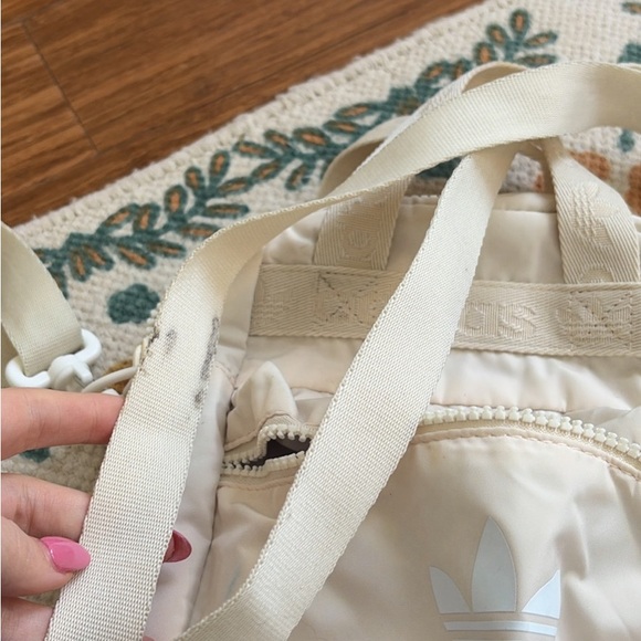 Adidas Beige Mini Backpack - Picture 3 of 3